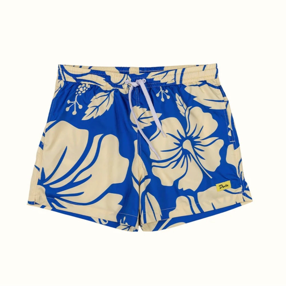 Duvin Swim Co PARADISE SWIM SHORT BLUE